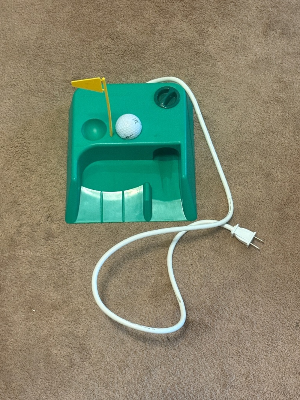 Vintage Radio Shack Putting Pro  electric golf ball return